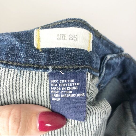 MADEWELL | Skinny Skinny Ankle High Riser Jeans Dark Denim Women’s Size 26 (2) - Picture 10 of 10